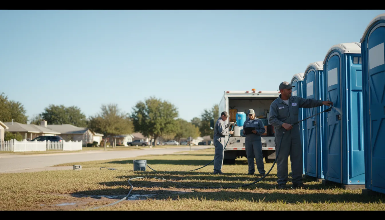 Long-Term Portable Toilet Rental in Arlington, AL near me